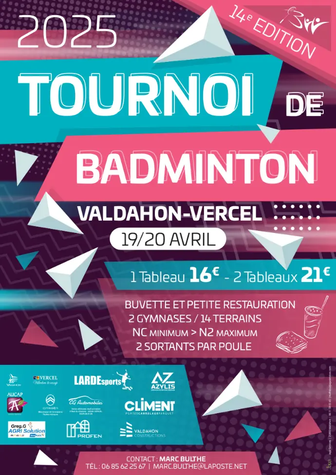afficha tournoi